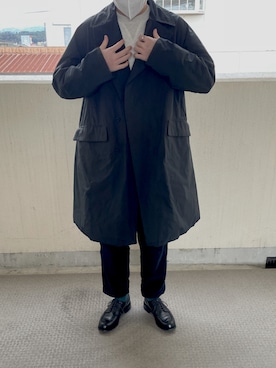 「TEATORA（テアトラ）のアイテム（その他アウター）」を使った、3rdさん（メンズ・170cm）の春コーディネート