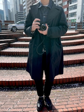 「TEATORA（テアトラ）のアイテム（その他アウター）」を使った、3rdさん（メンズ・170cm）の春コーディネート