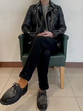 3rdさんの（Lewis Leathers | ルイスレザー）を使ったコーディネート