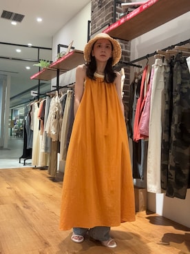 「Ungrid（アングリッド）のアイテム」を使った、庄司　未菜美さん（レディース・159cm）の夏コーディネート