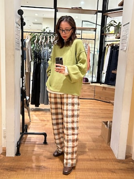 庄司　未菜美さん（レディース・159cm）の秋コーディネート