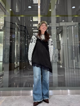 庄司　未菜美さん（レディース・159cm）の冬コーディネート