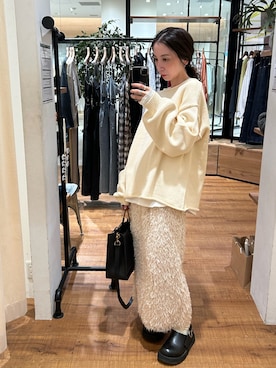 庄司 未菜美さん(レディース・159cm)の秋コーディネート