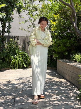 「Ungrid（アングリッド）のアイテム」を使った、庄司　未菜美さん（レディース・159cm）の夏コーディネート