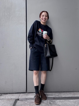 庄司　未菜美さん（レディース・159cm）の冬コーディネート