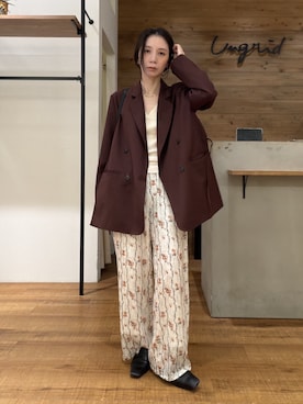 庄司 未菜美さん(レディース・159cm)の夏コーディネート