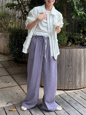 庄司　未菜美さん（レディース・159cm）の夏コーディネート