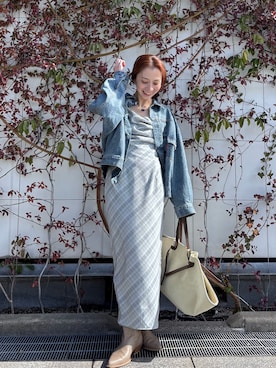 庄司 未菜美さん(レディース・159cm)の冬コーディネート