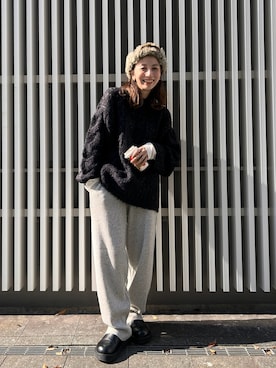 庄司　未菜美さん（レディース・159cm）の秋コーディネート