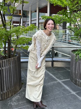 庄司　未菜美さん（レディース・159cm）の秋コーディネート