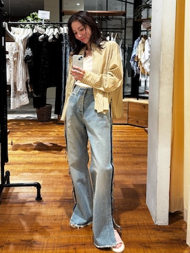 庄司 未菜美さん(レディース・159cm)の夏コーディネート