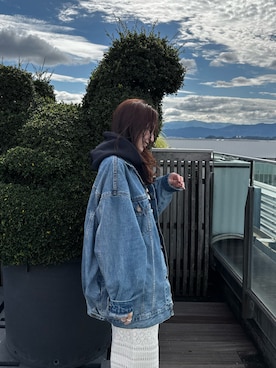 「アイテム（ジャケット/アウター）」を使った、庄司　未菜美さん（レディース・159cm・30代）の秋コーディネート