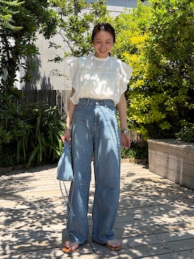 庄司　未菜美さん（レディース・159cm）の春コーディネート