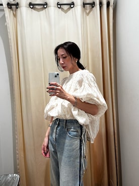 庄司 未菜美さん(レディース・159cm)の夏コーディネート