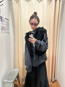 「アイテム（スウェット）」を使った、庄司　未菜美さん（レディース・159cm・30代）の秋コーディネート
