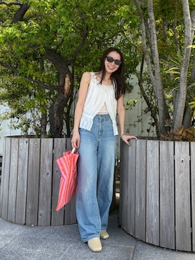 「Ungrid（アングリッド）のアイテム」を使った、庄司　未菜美さん（レディース・159cm）の春コーディネート