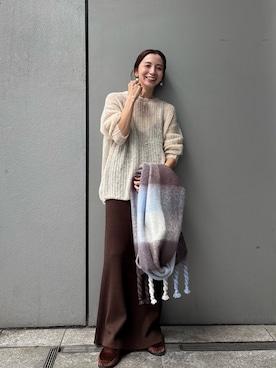 「アイテム（ワンピース/ドレス）」を使った、庄司　未菜美さん（レディース・159cm・30代）の秋コーディネート