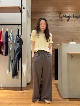 庄司 未菜美さん(レディース・159cm)の夏コーディネート