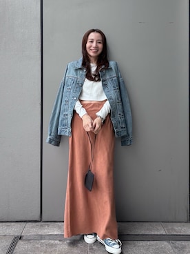 庄司 未菜美さん(レディース・159cm)の冬コーディネート