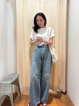 「アイテム（ハンドバッグ）」を使った、庄司　未菜美さん（レディース・159cm・30代）の春コーディネート
