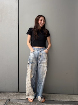 庄司　未菜美さん（レディース・159cm）の春コーディネート