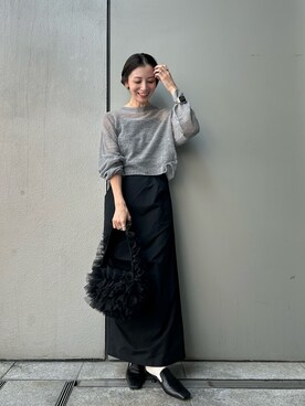 庄司　未菜美さん（レディース・159cm）の秋コーディネート