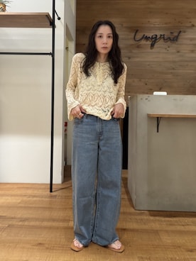 庄司 未菜美さん(レディース・159cm)の夏コーディネート