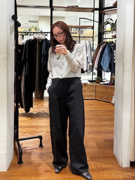 庄司　未菜美さん（レディース・159cm）の冬コーディネート