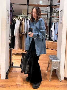 庄司　未菜美さん（レディース・159cm）の秋コーディネート