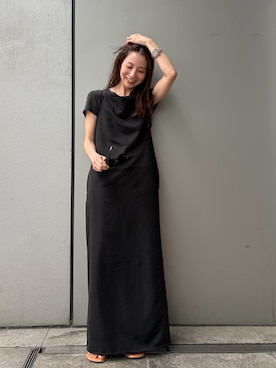 「Ungrid（アングリッド）のアイテム」を使った、庄司　未菜美さん（レディース・159cm）の夏コーディネート