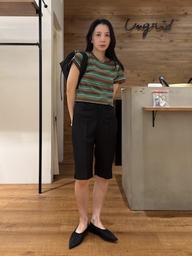 庄司 未菜美さん(レディース・159cm)の夏コーディネート