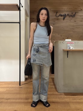 庄司 未菜美さん(レディース・159cm)の夏コーディネート