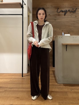 庄司　未菜美さん（レディース・159cm）の秋コーディネート