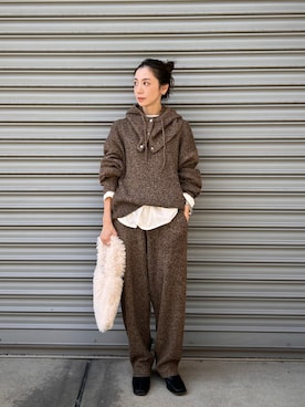 庄司　未菜美さん（レディース・159cm）の秋コーディネート