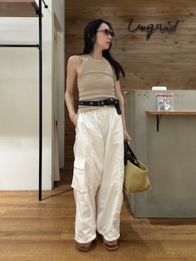庄司 未菜美さん(レディース・159cm)の夏コーディネート
