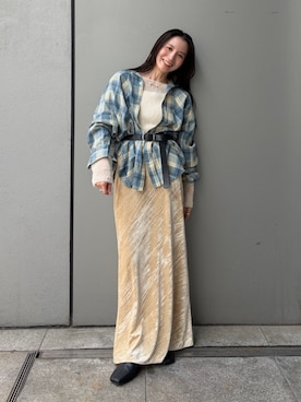 庄司 未菜美さん(レディース・159cm)の夏コーディネート