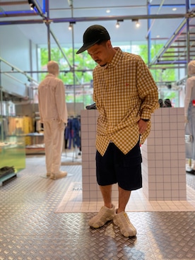 「DIESEL OSAKA」｜manabu iwasakiさん（メンズ・163cm）の春コーディネート