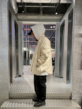 「DIESEL OSAKA」｜manabu iwasakiさん（メンズ・163cm）の冬コーディネート