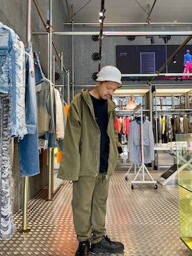 「DIESEL OSAKA」｜manabu iwasakiさん（メンズ・163cm）の春コーディネート