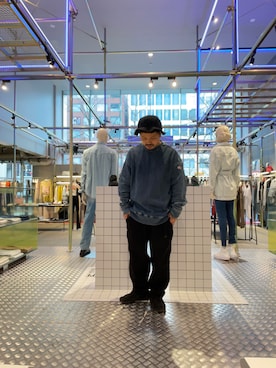 「DIESEL OSAKA」｜manabu iwasakiさん（メンズ・163cm）の春コーディネート