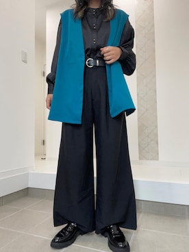 「apres jour mignon（アプレジュールミニョン）のアイテム」を使った、nojikoさん（骨格ナチュラル・レディース・159cm）の秋コーディネート
