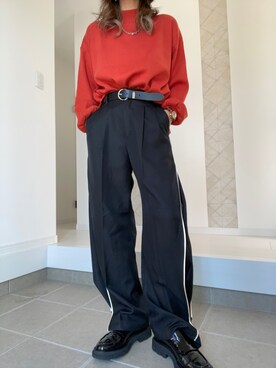 「PAGEBOY（ページボーイ）のアイテム」を使った、nojikoさん（骨格ナチュラル・レディース・159cm）の秋コーディネート