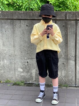 MKさん（キッズ・126cm）の春コーディネート