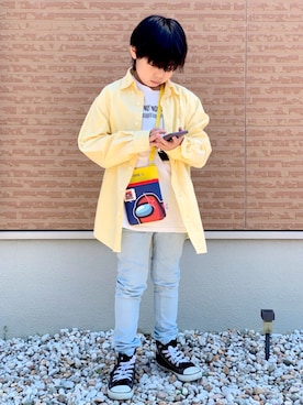 MKさん（キッズ・126cm）の春コーディネート