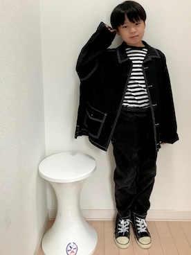 MKさん(キッズ・123cm)の秋コーディネート