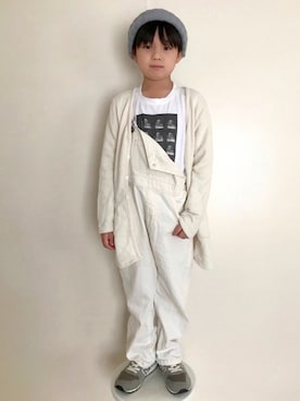 MKさん（キッズ・123cm）の秋コーディネート