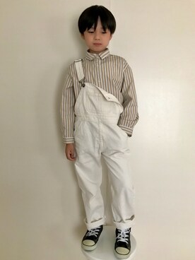 MKさん（キッズ・123cm）の秋コーディネート