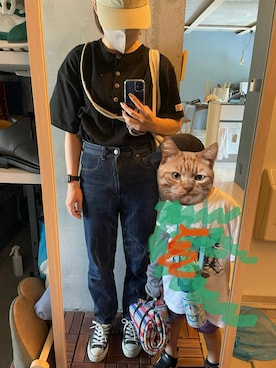 「Java（ジャバ）のアイテム」を使った、たーさん（レディース・158cm）の夏コーディネート