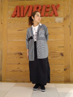 kinukaさん（レディース・157cm）の夏コーディネート