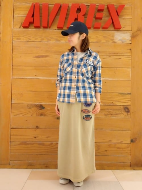 楽天市場】AVIREX アヴィレックス 長袖 シャツ、ブラウス Shirt